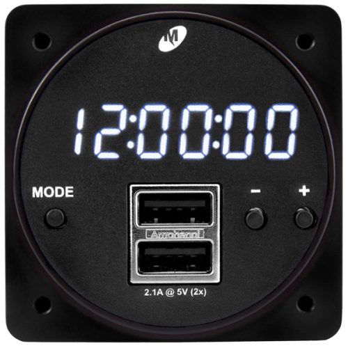 MD93 Digital Clock/USB Charger